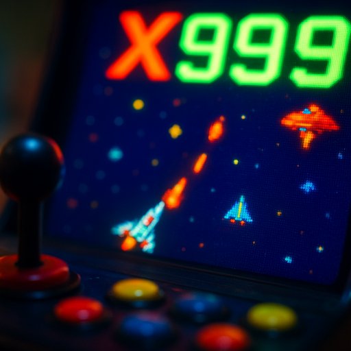 X999 popular arcade game screenshot