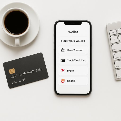 X999 app interface showing wallet funding options
